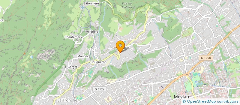 localisation de l'entreprise MADAME NELLY KERNEVEZ  CORENC