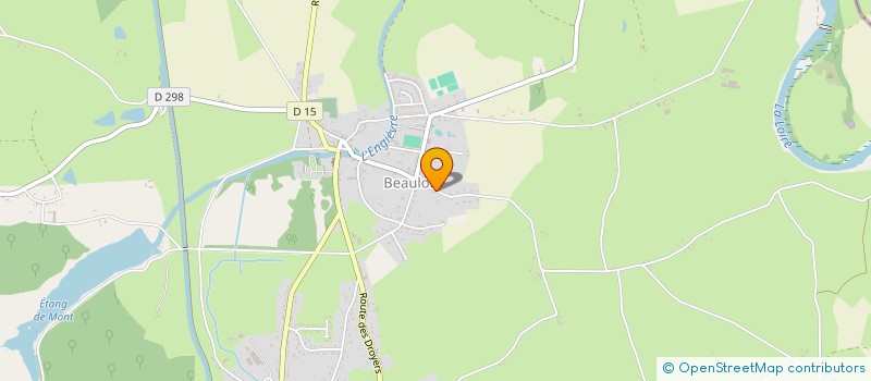 localisation de l'entreprise MADAME NELLY LACOMBE  BEAULON