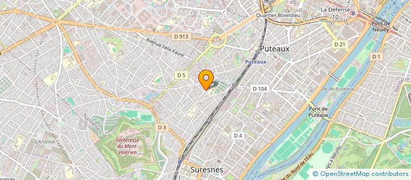 localisation de l'entreprise MADAME NELLY LAURENS à BOULOGNE-BILLANCOURT
