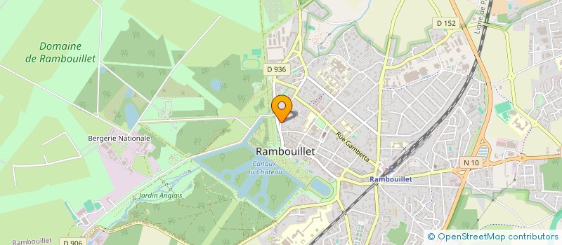 localisation de l'entreprise MADAME NELLY LAURENT  RAMBOUILLET