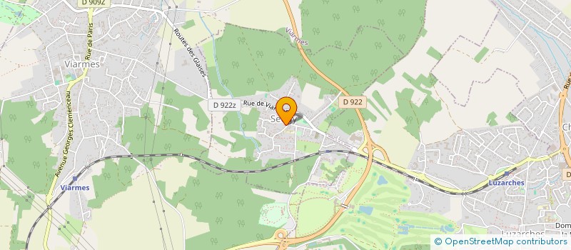 localisation de l'entreprise MADAME NELLY LE FLOCHMOEN  SEUGY