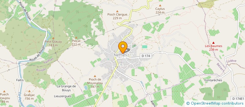 localisation de l'entreprise MADAME NELLY LEBLOND  NEFFIES