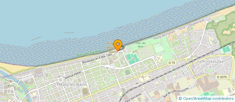 localisation de l'entreprise MADAME NELLY LECOMPTE à DUNKERQUE