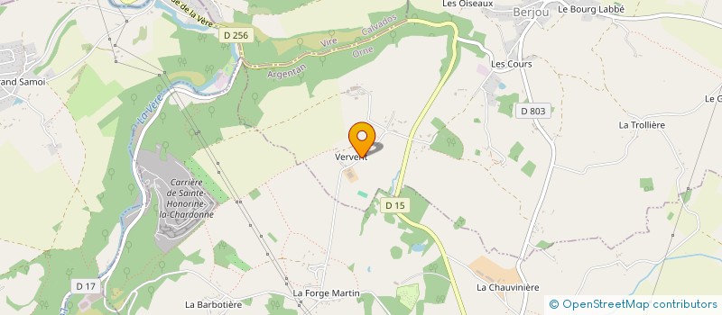 localisation de l'entreprise MADAME NELLY LEMARCHAND à BERJOU