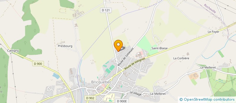 localisation de l'entreprise MADAME NELLY LEMARIE à BRICQUEBEC-EN-COTENTIN