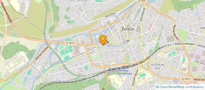 localisation de l'entreprise MADAME NELLY LEROUX  EVREUX