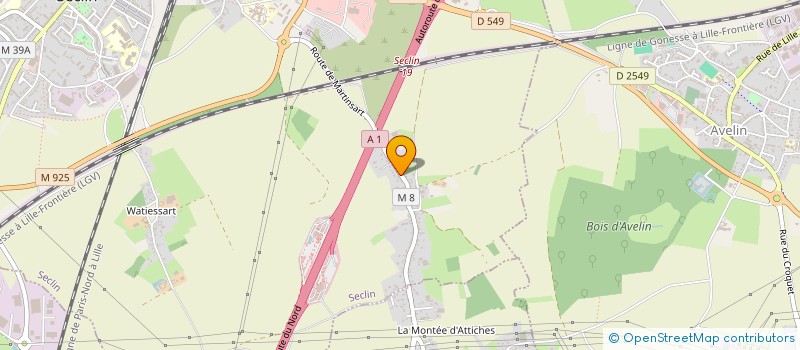 localisation de l'entreprise MADAME NELLY LEROUX  SECLIN