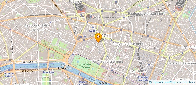 localisation de l'entreprise MADAME NELLY MAQUET à PARIS