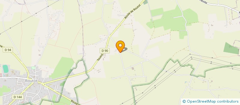 localisation de l'entreprise MADAME NELLY MARIE  CAUVERVILLE-EN-ROUMOIS