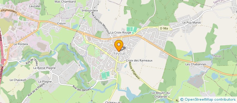 localisation de l'entreprise MADAME NELLY MARIE LOUSTAUD à FEYTIAT