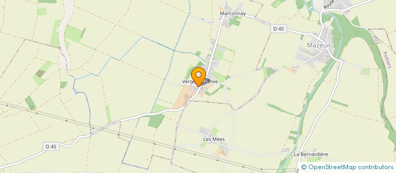 localisation de l'entreprise MADAME NELLY MENANTEAU  LA GRIMAUDIERE