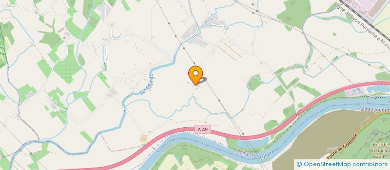 localisation de l'entreprise MADAME NELLY MICHEL  MOIRANS