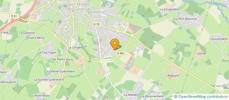 localisation de l'entreprise MADAME NELLY MINIER à SAINT-PHILBERT-DE-GRAND-LIEU