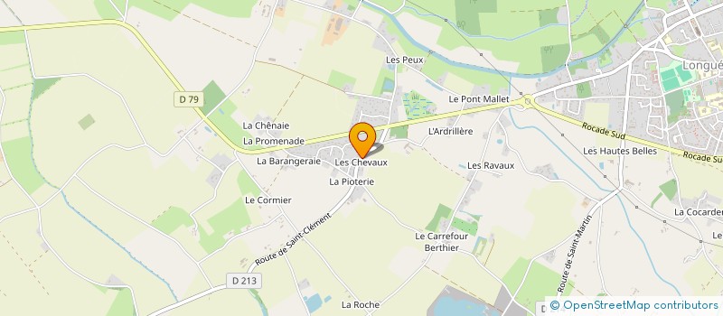 localisation de l'entreprise MADAME NELLY MOINE à LONGUE-JUMELLES