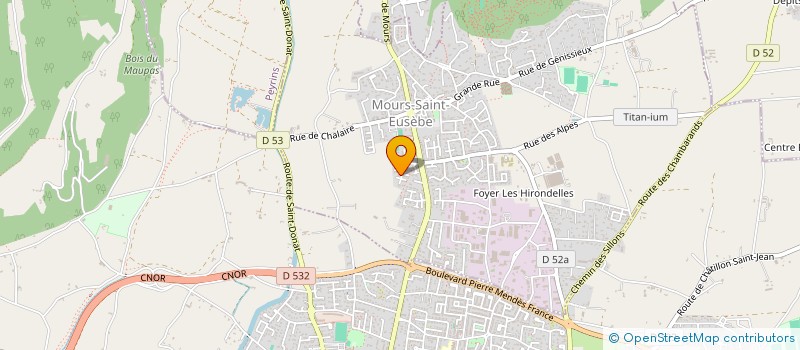 localisation de l'entreprise MADAME NELLY MORES  MOURS-SAINT-EUSEBE