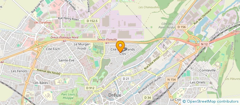 localisation de l'entreprise MADAME NELLY NARIGUETA à DREUX