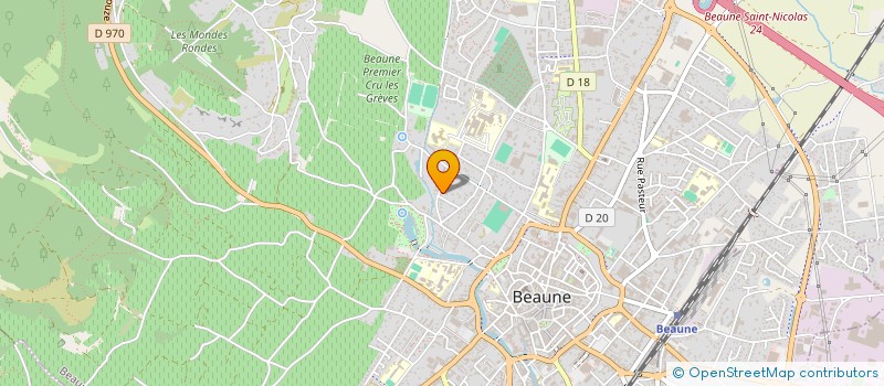 localisation de l'entreprise MADAME NELLY NAVARRO à BEAUNE