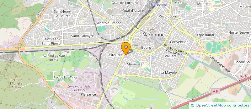 localisation de l'entreprise MADAME NELLY NAVARRO à NARBONNE