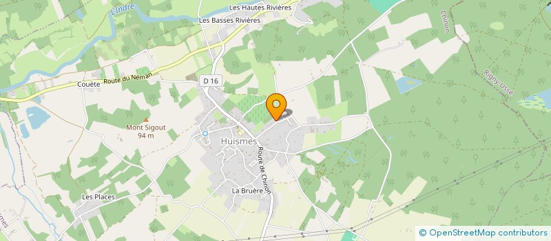 localisation de l'entreprise MADAME NELLY NIBEAUDEAU  HUISMES