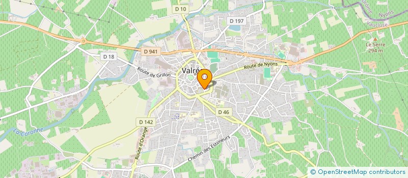 localisation de l'entreprise MADAME NELLY OLIVEIRA à VALREAS