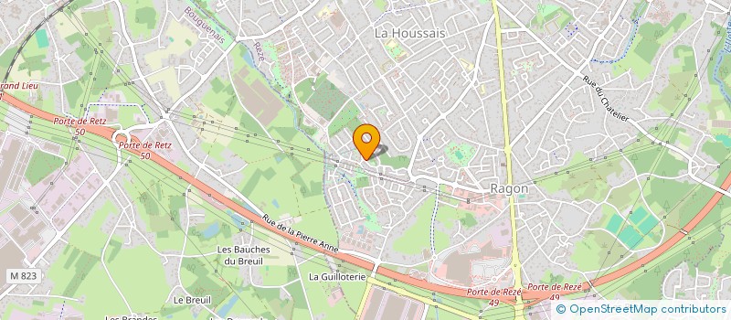 localisation de l'entreprise MADAME NELLY OULKHIR à REZE