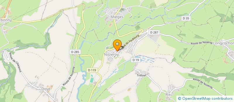 localisation de l'entreprise MADAME NELLY PANIER  ESSERVAL-TARTRE