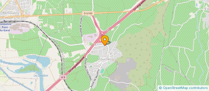 localisation de l'entreprise MADAME NELLY PASCAL  FOURNES