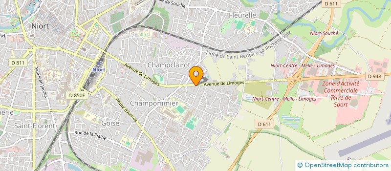 localisation de l'entreprise MADAME NELLY PASCO à NIORT