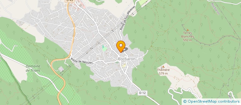 localisation de l'entreprise MADAME NELLY PATRICOT  ROCBARON