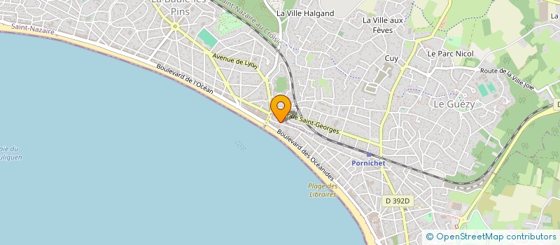 localisation de l'entreprise MADAME NELLY PELLETIER à PORNICHET