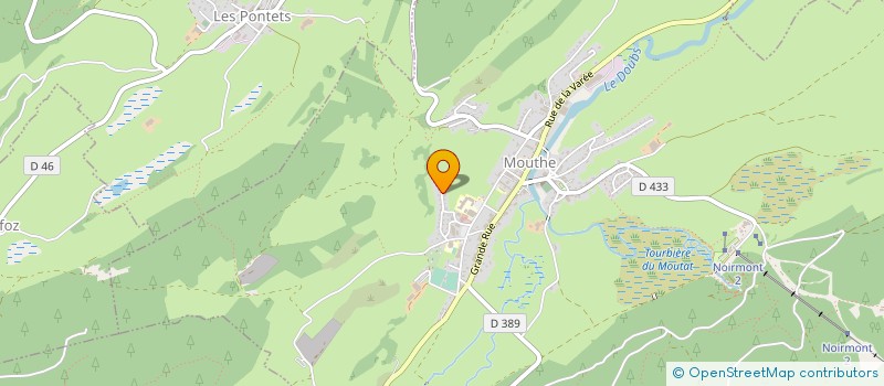 localisation de l'entreprise MADAME NELLY PIGNEUR  MOUTHE