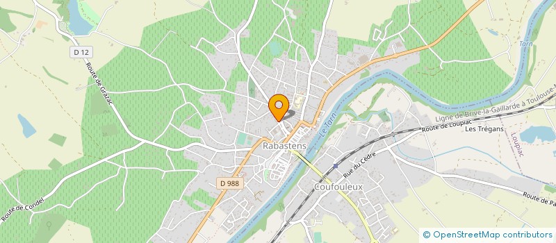 localisation de l'entreprise MADAME NELLY RAYMOND à RABASTENS