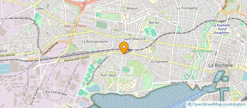 localisation de l'entreprise MADAME NELLY REIS  LA ROCHELLE