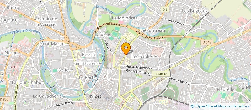 localisation de l'entreprise MADAME NELLY REPAIN  NIORT