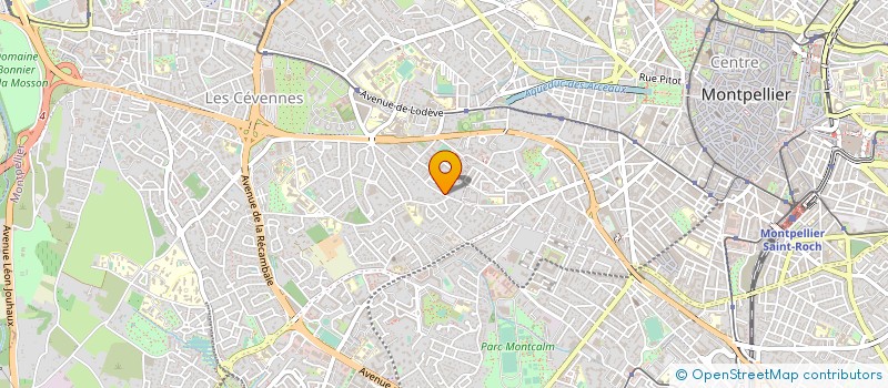 localisation de l'entreprise MADAME NELLY RIOU à MONTPELLIER