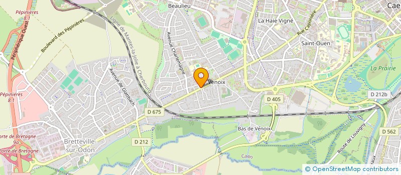 localisation de l'entreprise MADAME NELLY ROBILLARD à CAEN