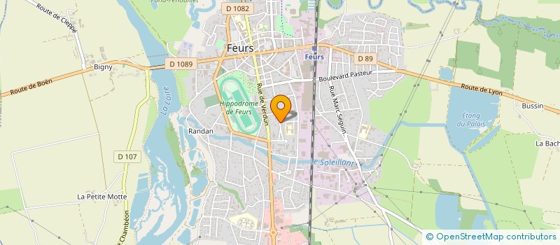 localisation de l'entreprise MADAME NELLY ROBIN  FEURS