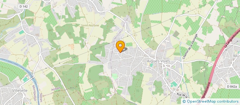 localisation de l'entreprise MADAME NELLY ROUCH à AIGUES-VIVES