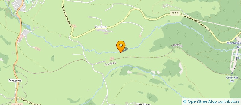 localisation de l'entreprise MADAME NELLY ROUQUETTE  ARGENCES EN AUBRAC