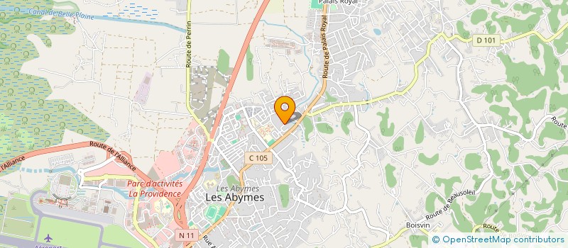 localisation de l'entreprise MADAME NELLY RUNGEN CHELLUM à LES ABYMES