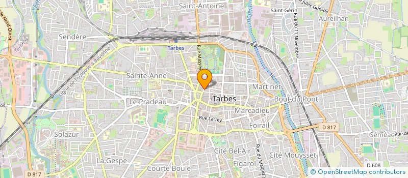 localisation de l'entreprise MADAME NELLY SARKISYAN  TARBES