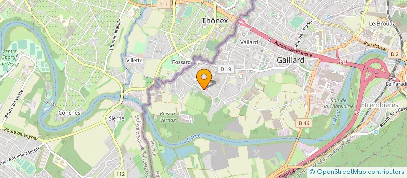 localisation de l'entreprise MADAME NELLY SCHNEIDER  GAILLARD