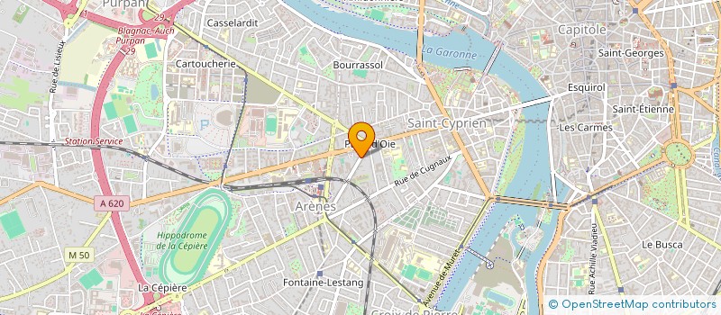 localisation de l'entreprise MADAME NELLY SERRE à TOULOUSE