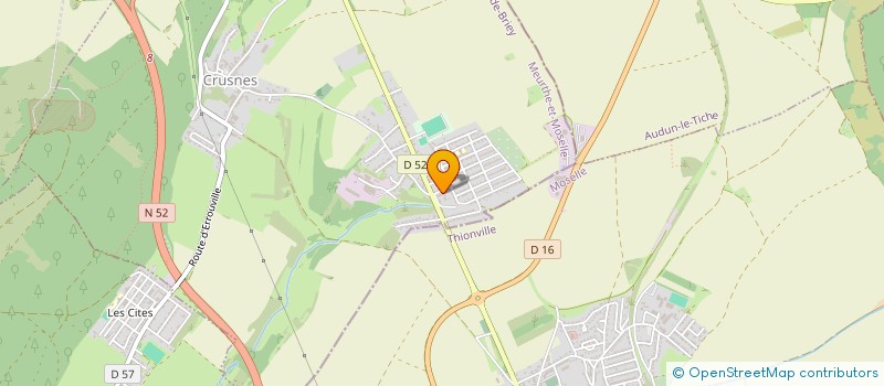 localisation de l'entreprise MADAME NELLY SINIGAGLIA  CRUSNES