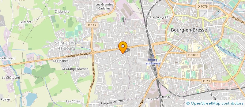 localisation de l'entreprise MADAME NELLY STROSS à SAINT-DENIS-LES-BOURG