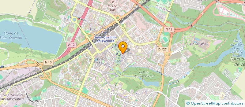 localisation de l'entreprise MADAME NELLY TADE  GUYANCOURT