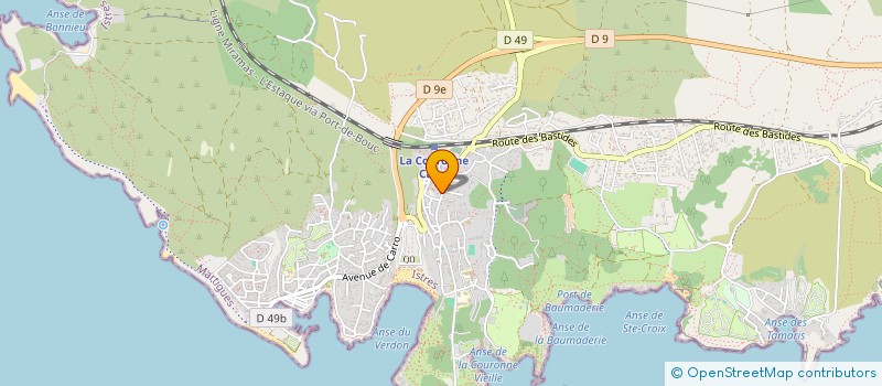 localisation de l'entreprise MADAME NELLY TELLENNE à MARTIGUES