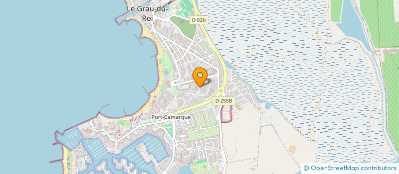 localisation de l'entreprise MADAME NELLY THOMAS à LE GRAU-DU-ROI