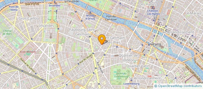 localisation de l'entreprise MADAME NELLY VALERY  PARIS