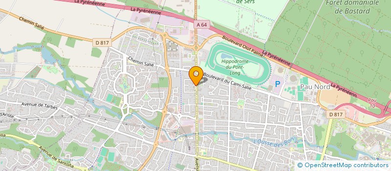 localisation de l'entreprise MADAME NELLY VANBEVER  LONS